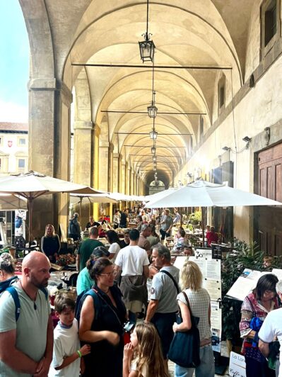 Arezzo Antique Market, picture by Stefanie Viëtor