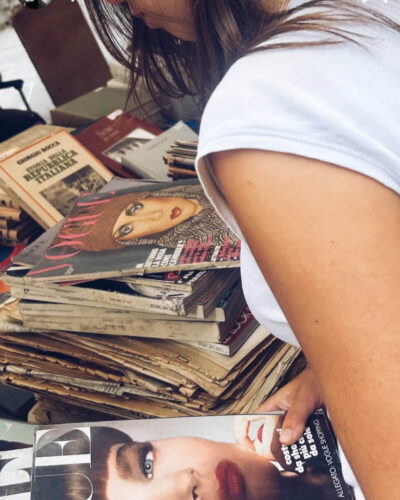 Vintage Vogues at the Arezzo Antique Market